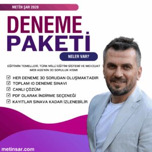 2026 Deneme Sınavı Paketi (Canlı)