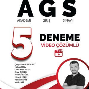 AGS - 5 Deneme (Video Çözümlü)